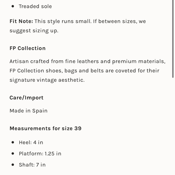 Free people Dylan Lace up boots Chunky Heel Women Size US10/EU40 - Picture 14 of 14